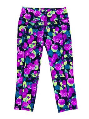 Betsey Johnson Floral Active Pants